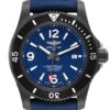 Breitling Superocean 46 Blue Dial DLC Steel Mens Watch M17368 Unworn