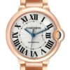 Cartier Ballon Bleu 36mm Automatic Rose Gold Mens Watch W69004Z2 Papers