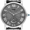Cartier Rotonde Limited Edition White Gold Gray Dial Mens Watch W1556253 Box Papers
