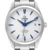 Omega Seamaster Aqua Terra Blue Hands Steel Mens Watch 2503.33.00 Card