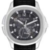 Patek Philippe Aquanaut Travel Time Steel Mens Watch 5164A Box Papers